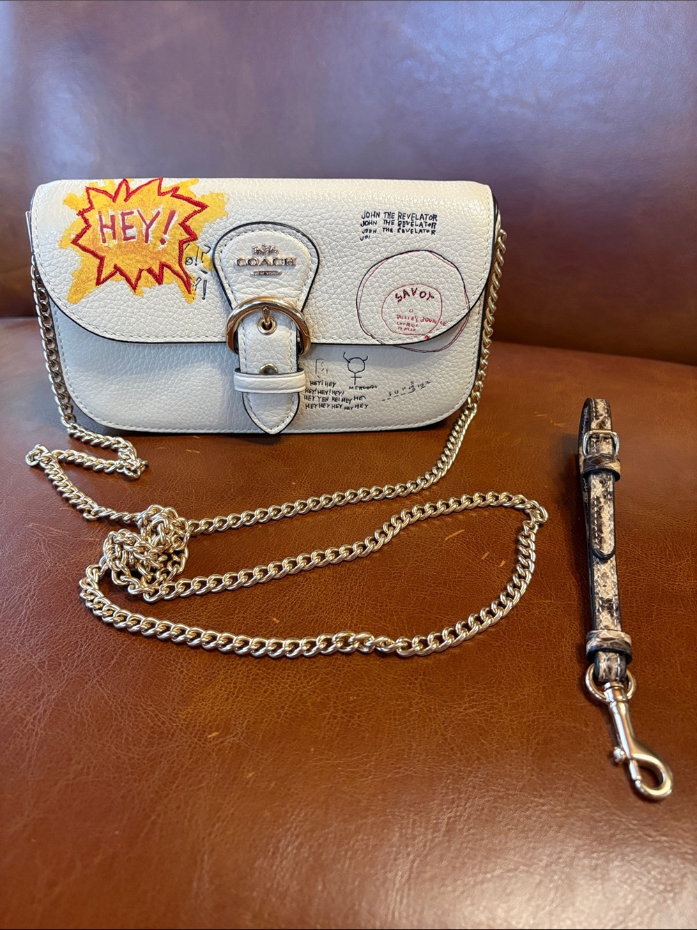 Coach X Basquiat Kleo bag
